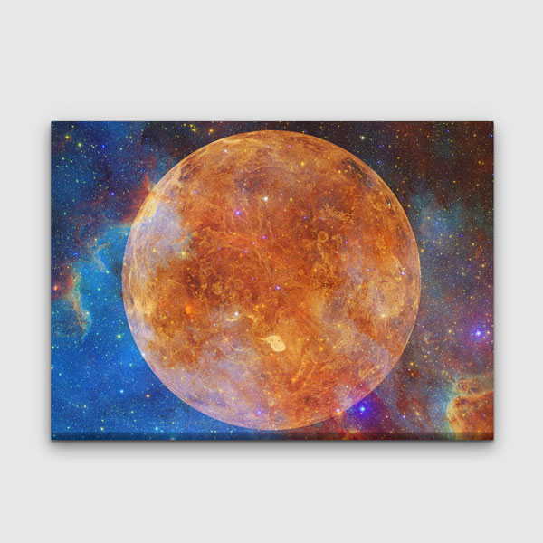 Venüs Gezegeni Uzay Kanvas Tablo 4317