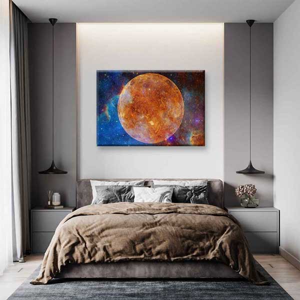 Venüs Gezegeni Uzay Kanvas Tablo 4317