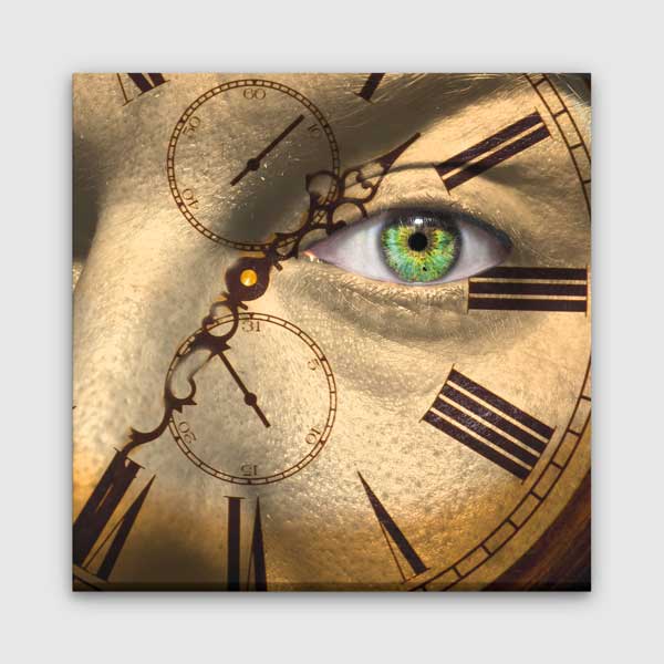 Zaman ve Göz Temalı Duvar Tablosu – 1558