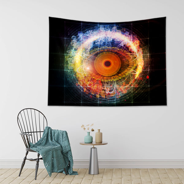 Kozmik Göz Enerjisi Duvar Örtüsü 8386