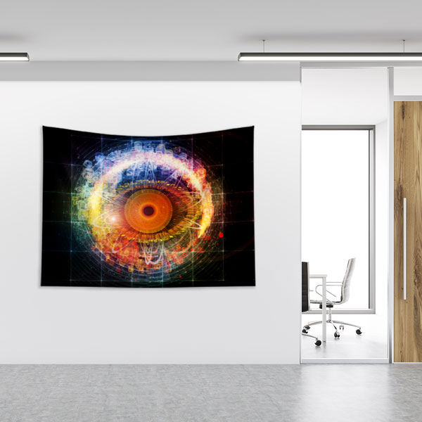 Kozmik Göz Enerjisi Duvar Örtüsü 8386