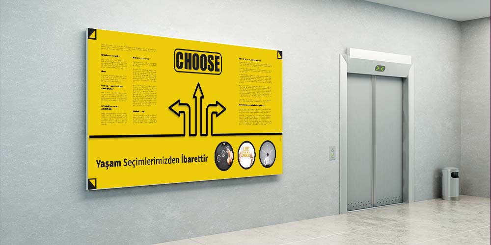 Yaşam Seçimlerimizden İbarettir Duvar Dekoru 3087