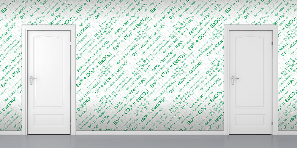 Kimyasal Formüller Duvar Kağıdı - Fen ve Kimya Sınıfları İçin Duvar Tasarımı 1118