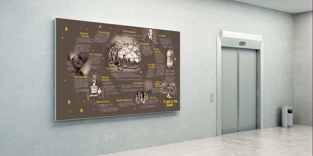 fen-teknoloji-duvar-posterleri-4029-06 "Dünyada İlkler" Fen ve Teknoloji Tarihi Posteri - Eğitici Duvar Dekoru 4029