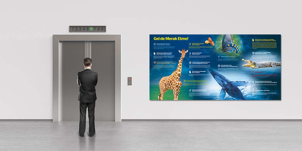 Büyük Boyut Fen Bilimleri ve Teknoloji Duvar Posteri - Eğitici Okul Dekorasyonu F-408