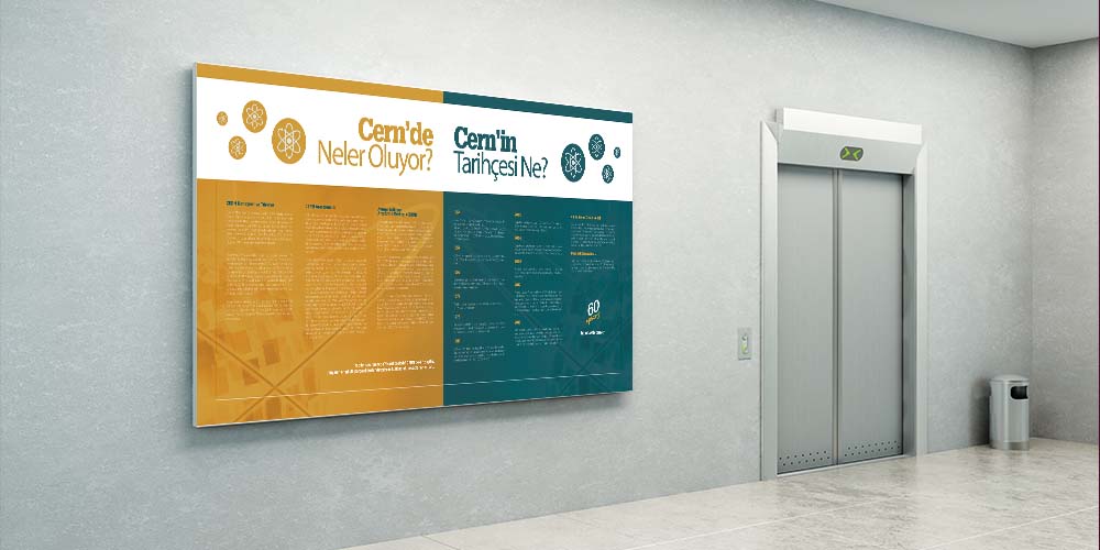 CERN'de Neler Oluyor? | Fen ve Teknoloji Büyük Ebat Duvar Posteri F-416