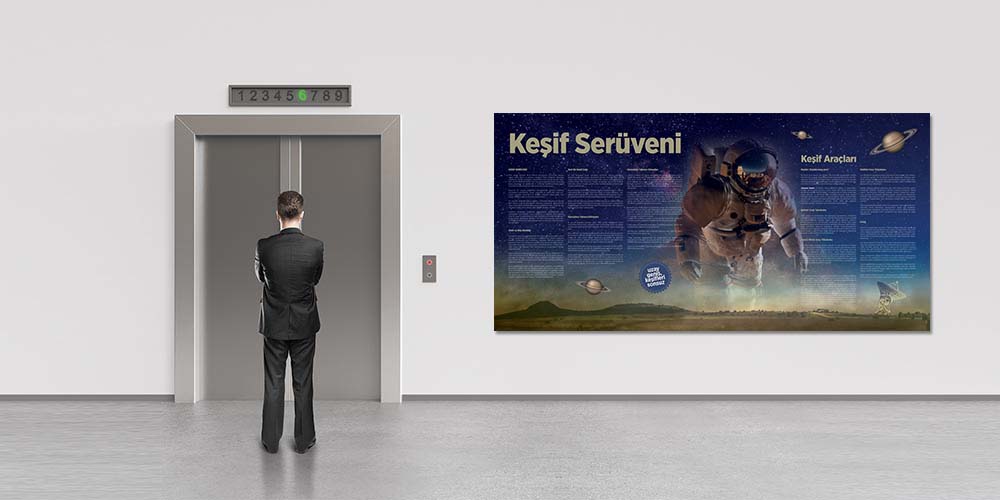 Keşif Serüveni Posterleri - Keşif Araçları Eğitici Duvar Dekoru F-422