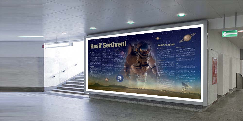 Keşif Serüveni Posterleri - Keşif Araçları Eğitici Duvar Dekoru F-422
