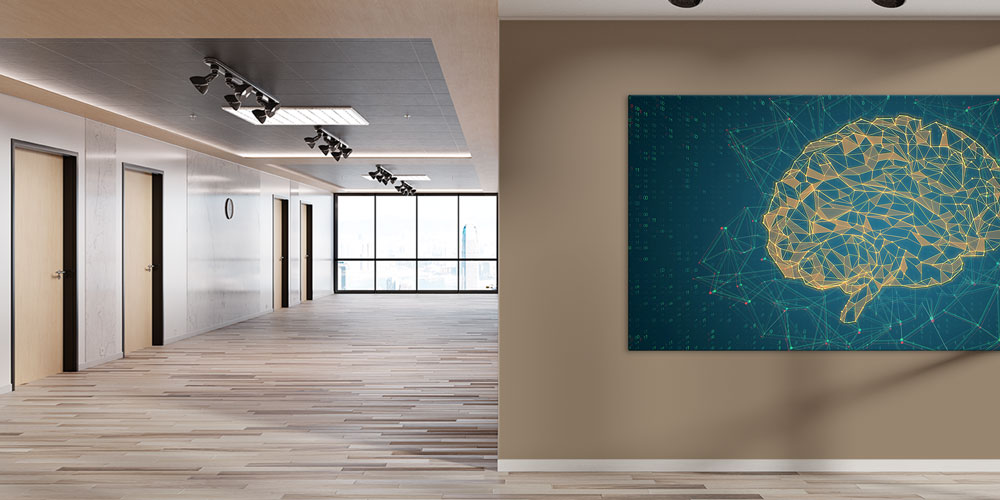 Finans ve Ticaret Temalı Büyük Ebat Duvar Dekoru 7953