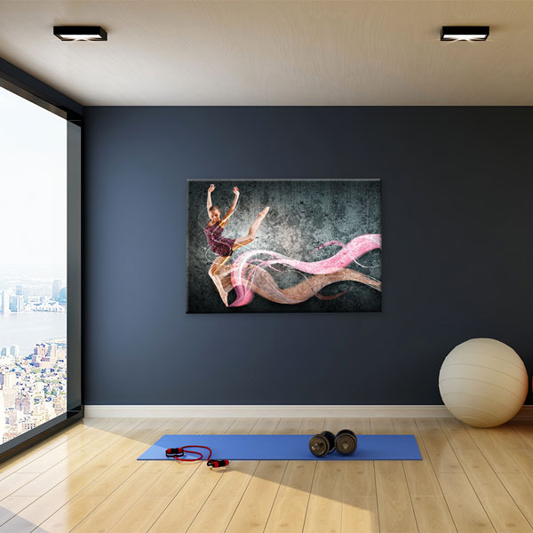 fintess-wall-decor-5789-01 Estetik Dans Kanvas Tablo – 5789