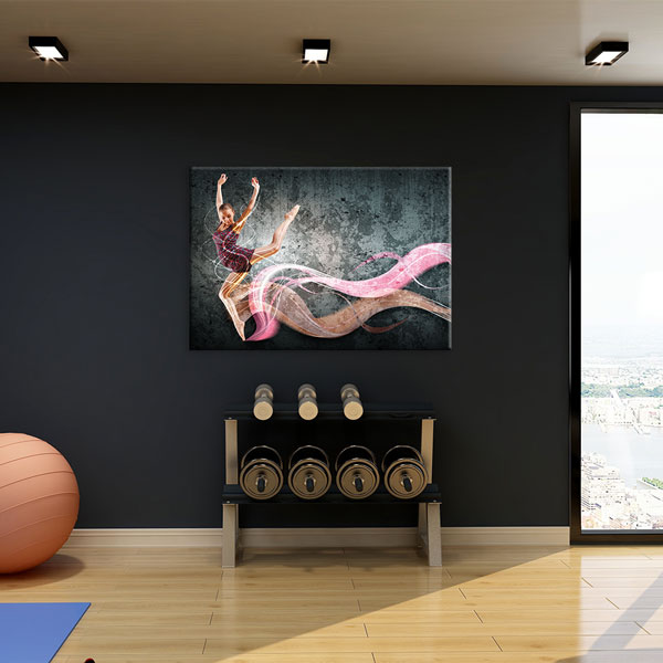 fintess-wall-decor-5789-02 Estetik Dans Kanvas Tablo – 5789