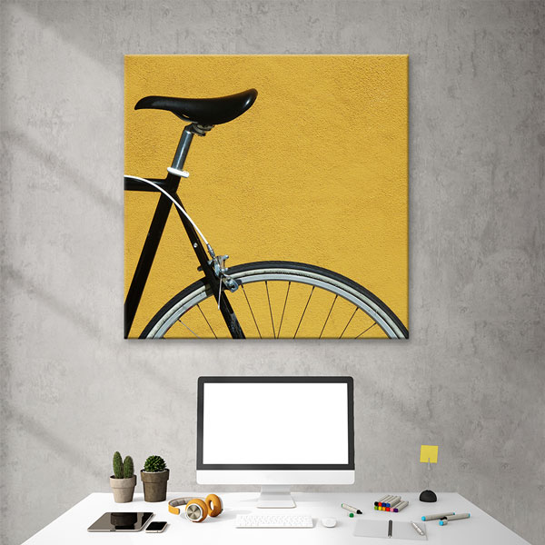 fitness-wall-art-5809-03 Minimal Bisiklet Kanvas Tablo – 5809