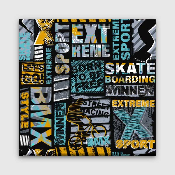 Extreme BMX & Skate Kanvas Tablo – 5819