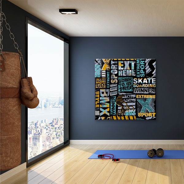 Extreme BMX & Skate Kanvas Tablo – 5819