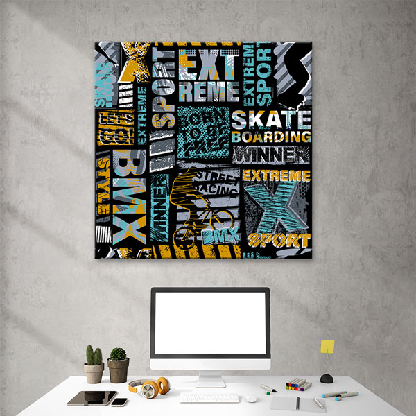 Extreme BMX & Skate Kanvas Tablo – 5819