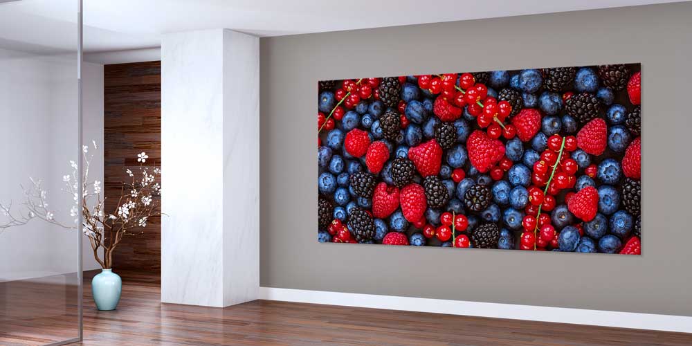 Orman Meyveleri Temalı Büyük Ebat Duvar Dekoru – 12426