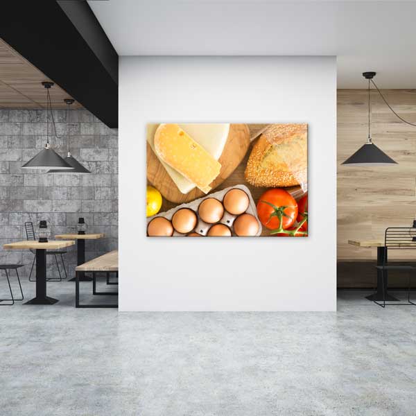 Kahvaltı Sofrası Temalı Mutfak Sanatı Kanvas Tablo – 12248