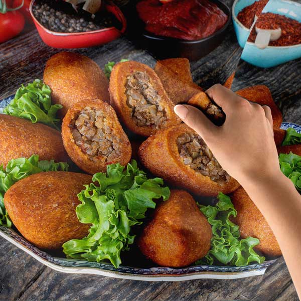 İçli Köfte Temalı Duvar Örtüsü 12578