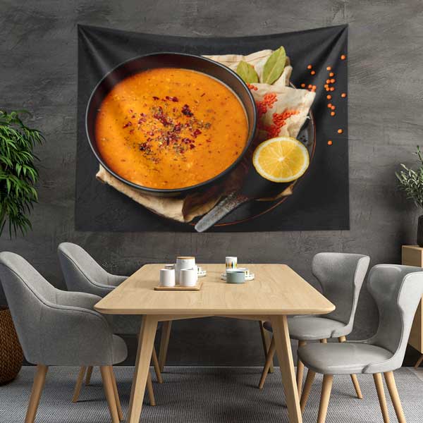 Mercimek Çorbası Duvar Örtüsü 12580