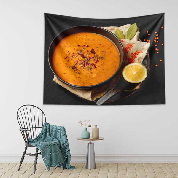 Mercimek Çorbası Duvar Örtüsü 12580