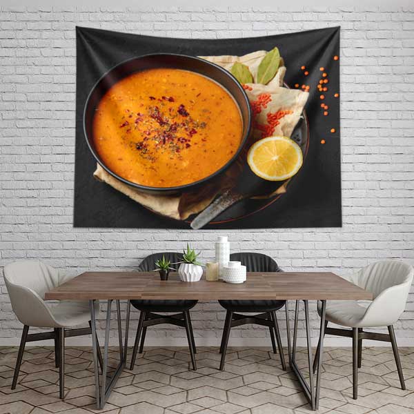 Mercimek Çorbası Duvar Örtüsü 12580