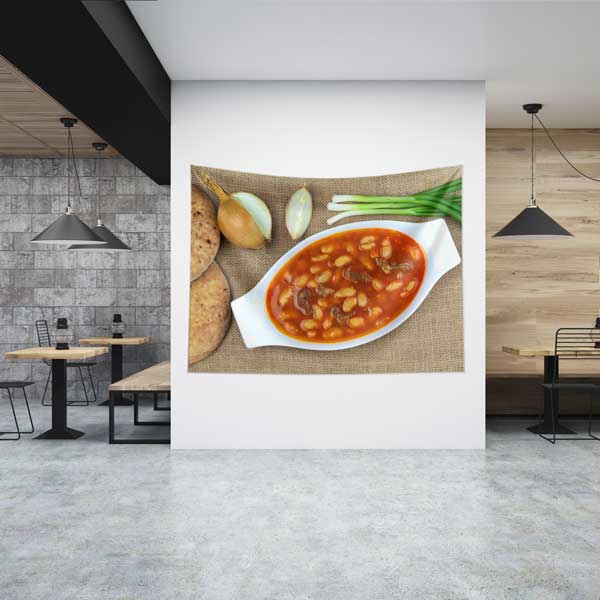 Kuru Fasulye Duvar Örtüsü 12582