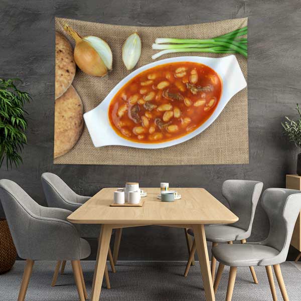 food-wall-art-decor-12582-01 Kuru Fasulye Duvar Örtüsü 12582