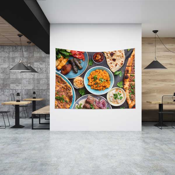 food-wall-art-tapestry-12579-00 Anadolu Yemekleri Duvar Örtüsü 12579