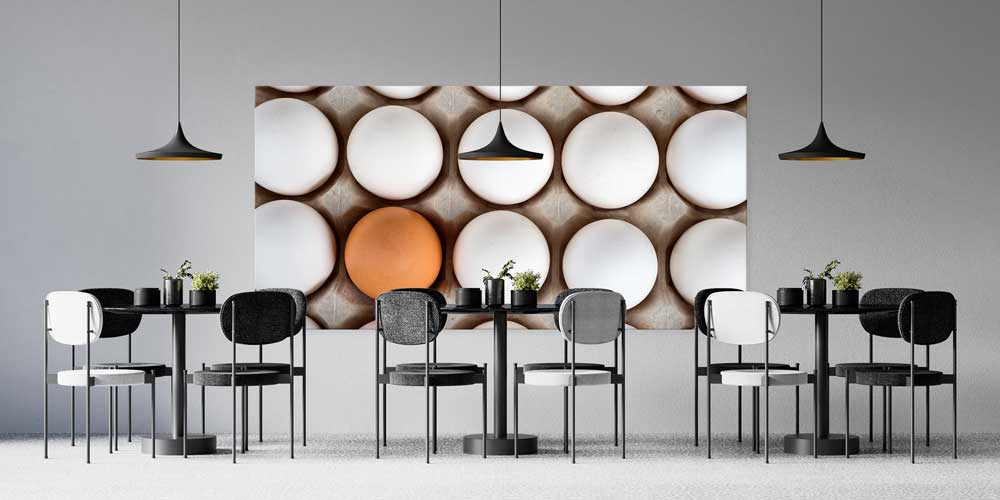 Yumurta Kompozisyonlu Büyük Ebat Duvar Dekoru – 12427