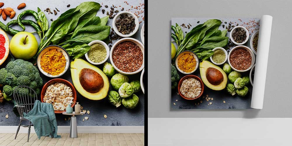 Doğal Besinler ve Süper Gıdalar Duvar Kağıdı 12295