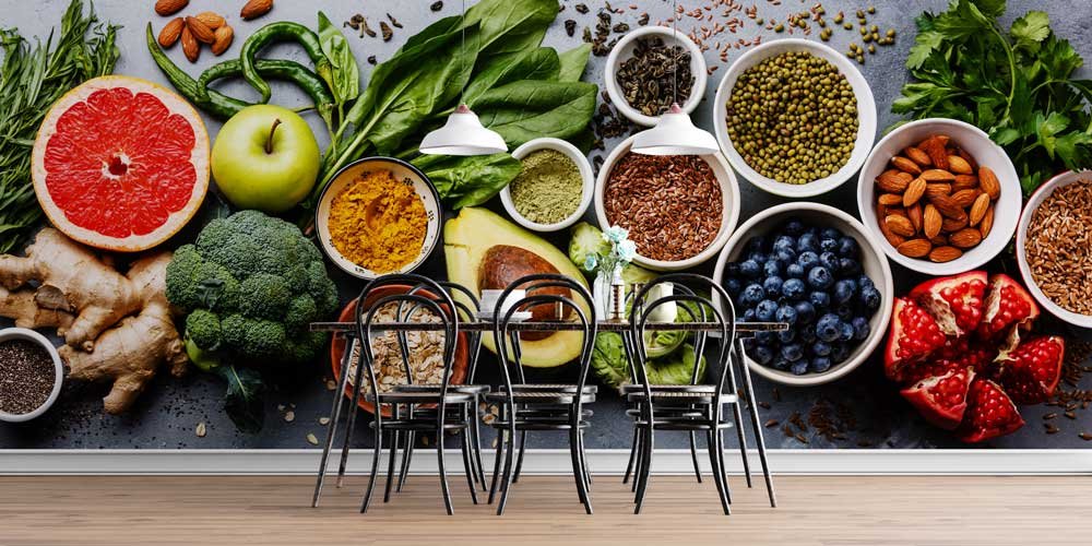 Doğal Besinler ve Süper Gıdalar Duvar Kağıdı 12295