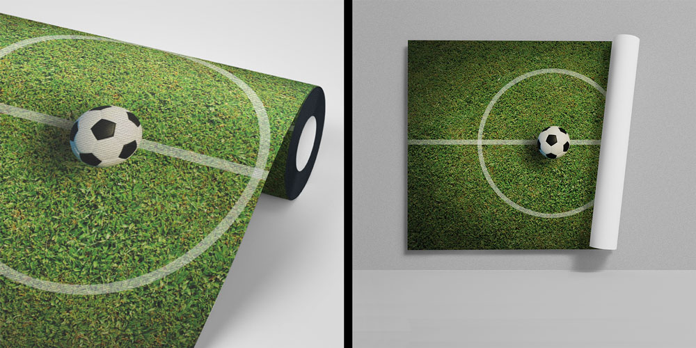 Futbol Orta Saha Çimli Duvar Kağıdı 5839