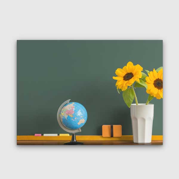 geography-school-wall-design-g-113-00 Sınıf Ortamı Temalı Dekoratif Eğitim Tablosu - Okul Dekoru – G-113