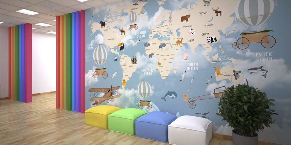 Macera Haritası Duvar Kağıdı 10311