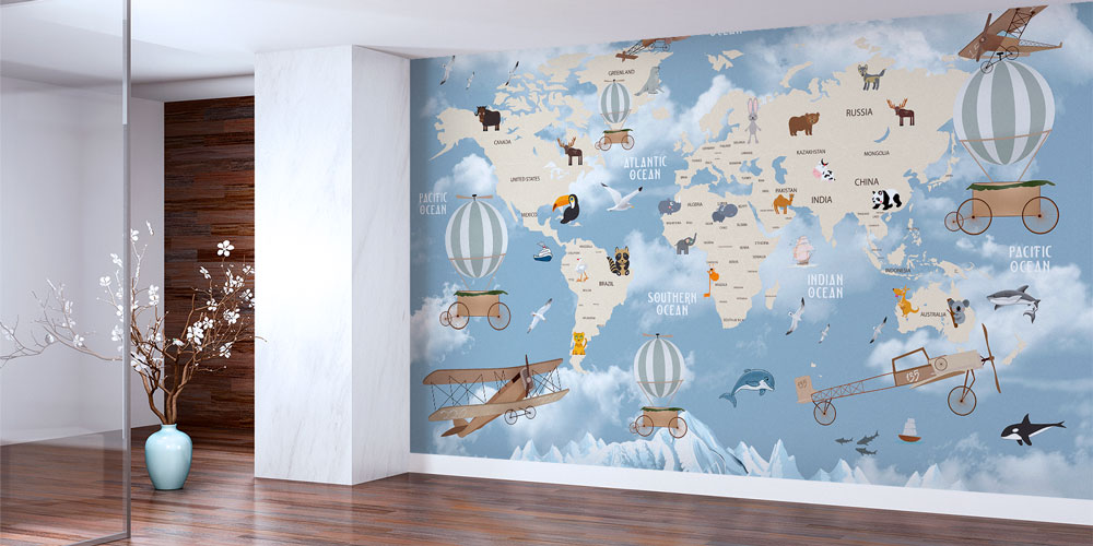 Macera Haritası Duvar Kağıdı 10311