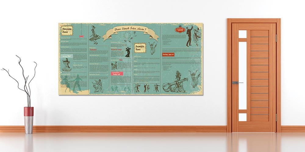 Dans Etmek İster Misin? Okul Duvar Posteri A-110