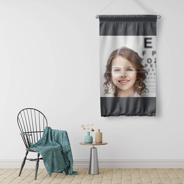 Çocuk Göz Sağlığı Temalı Duvar Flaması 8195