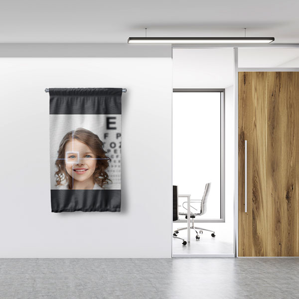 Çocuk Göz Sağlığı Temalı Duvar Flaması 8195