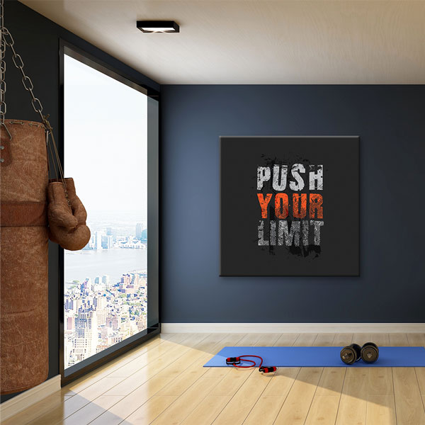 Push Your Limit Kanvas Tablo – 5801