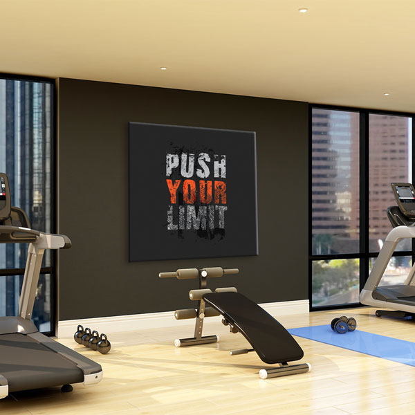 Push Your Limit Kanvas Tablo – 5801