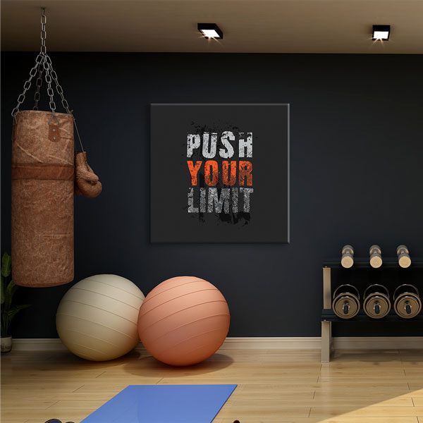 Push Your Limit Kanvas Tablo – 5801