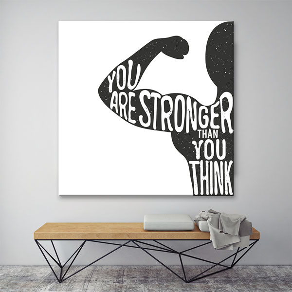 You Are Stronger Kanvas Tablo – 5802