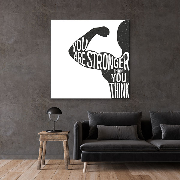 You Are Stronger Kanvas Tablo – 5802