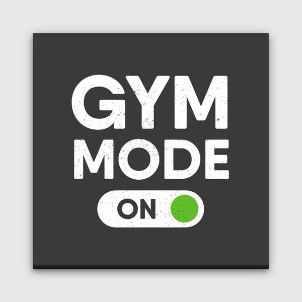 Gym Mode On Kanvas Tablo – 5800