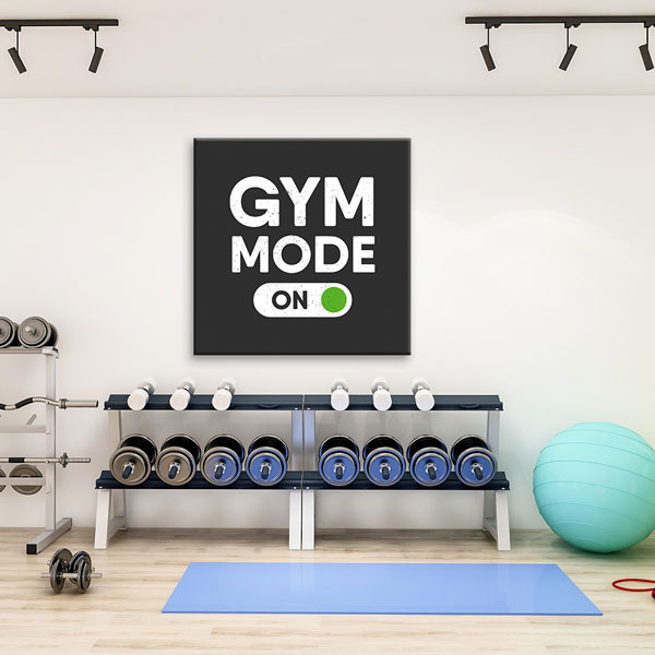 Gym Mode On Kanvas Tablo – 5800