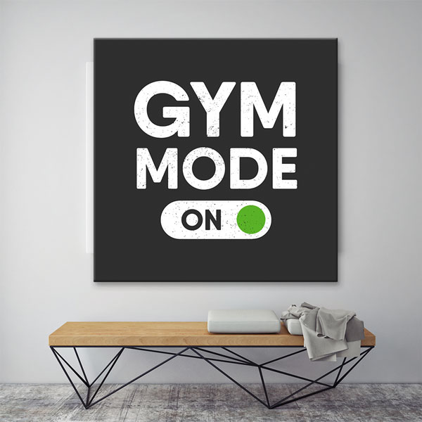 Gym Mode On Kanvas Tablo – 5800