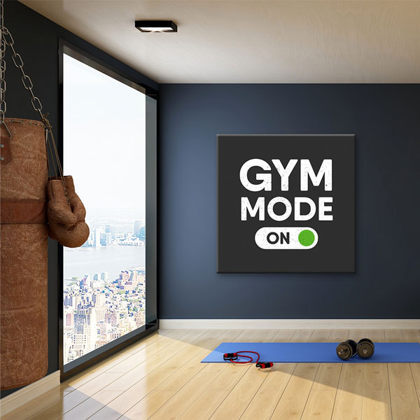 Gym Mode On Kanvas Tablo – 5800