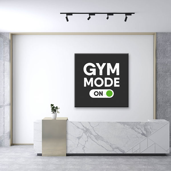 Gym Mode On Kanvas Tablo – 5800