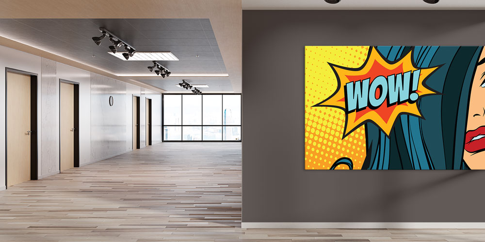 Pop Art WOW Duvar Dekoru 7931