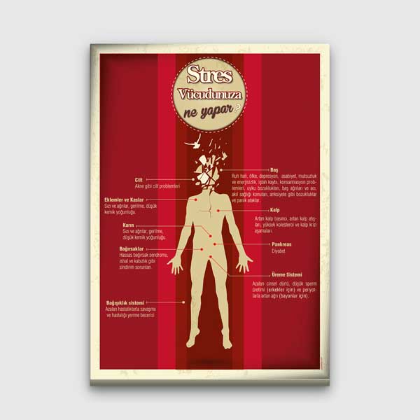 Stresin Vücuda Etkileri Posteri – 1266